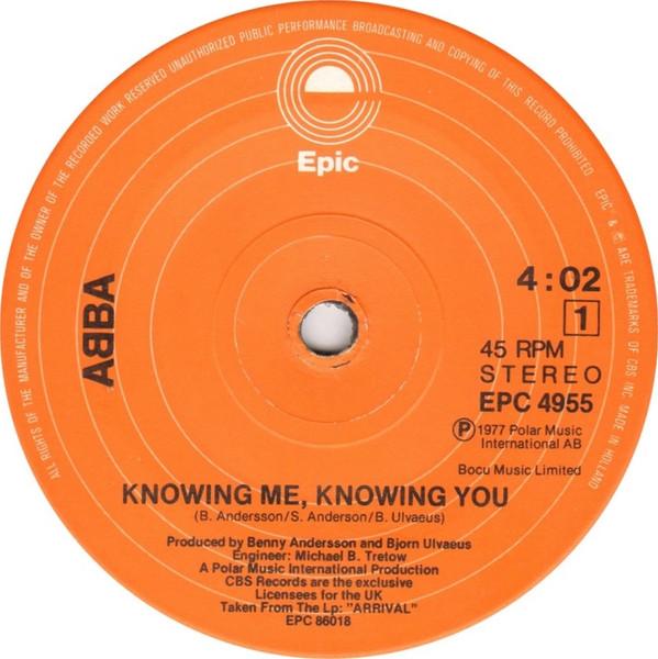 ABBA - Knowing Me, Knowing You