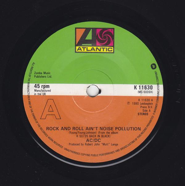 AC/DC - Rock And Roll Ain't Noise Pollution