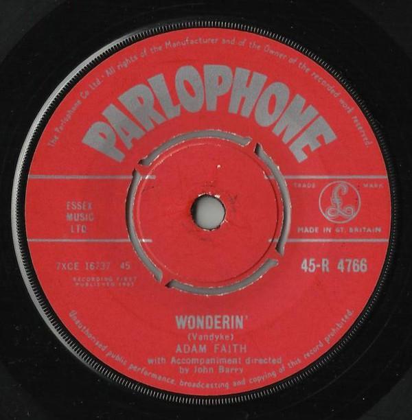 Adam Faith - Wonderin' / Easy Going Me