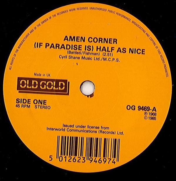 Amen Corner - (If Paradise Is) Half As Nice