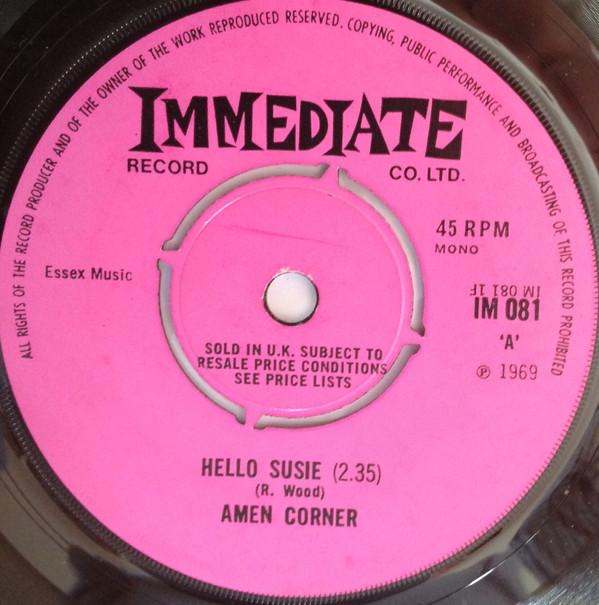Amen Corner - Hello Susie