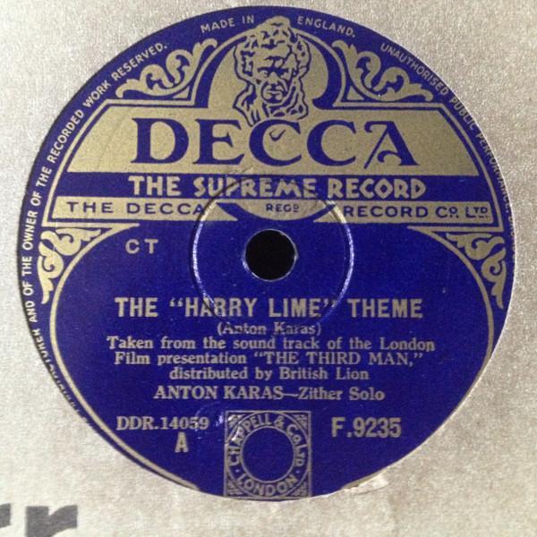 Anton Karas - The "Harry Lime" Theme / The Cafe Mozart Waltz