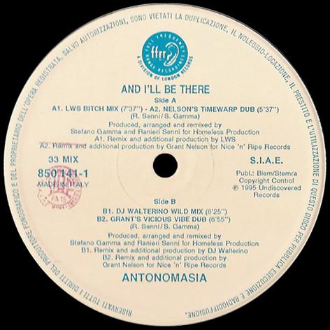 Antonomasia - And I'll Be There