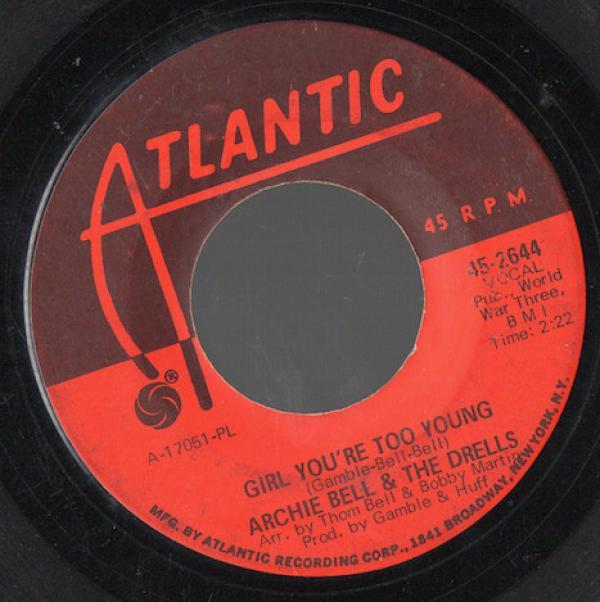 Archie Bell & The Drells - Girl You're Too Young