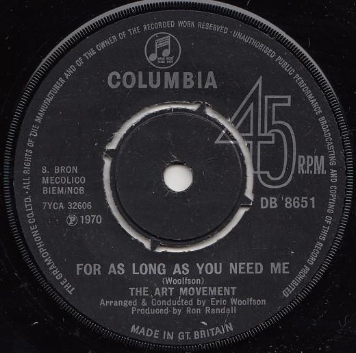 Art Movement - For As Long As You Need Me