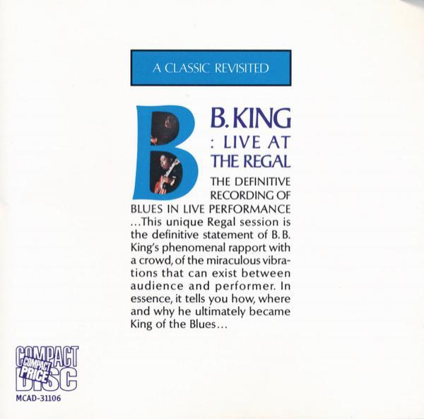 B.B. King - Live At The Regal