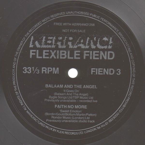Balaam And The Angel, Faith No More - It Goes On / Sweet Emotion