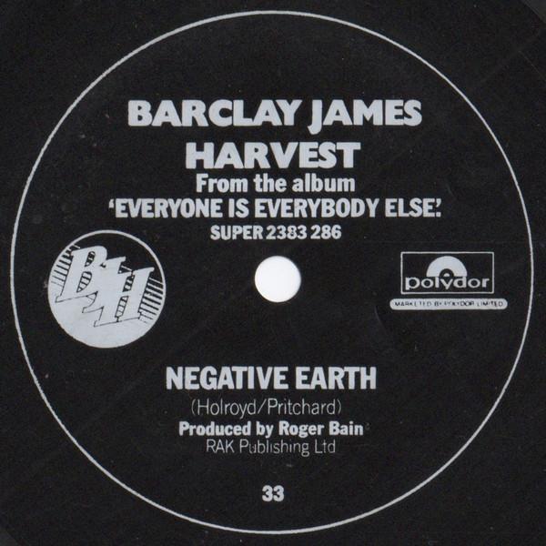 Barclay James Harvest, Rare Bird - Negative Earth / Diamonds
