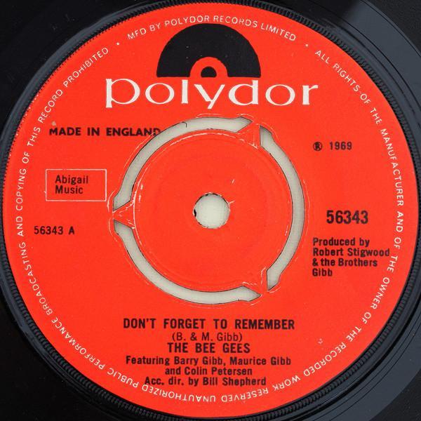 Bee Gees - Don't Forget To Remember