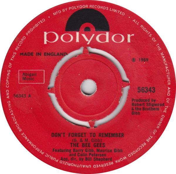 Bee Gees - Don't Forget To Remember