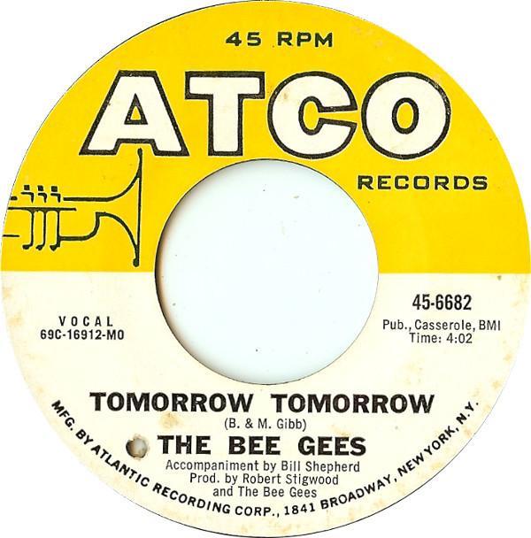 Bee Gees - Tomorrow Tomorrow