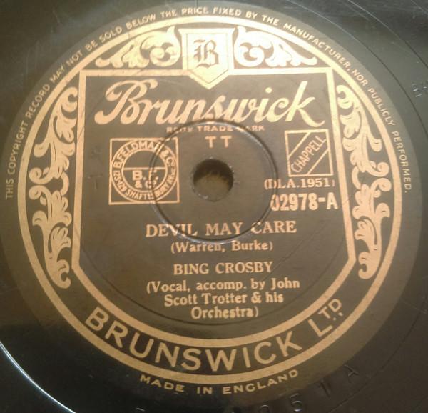 Bing Crosby - Devil May Care / The Singing Hills
