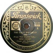 Bing Crosby - The Last Round-up / Home On The Range