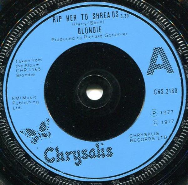 Blondie - Rip Her To Shreads