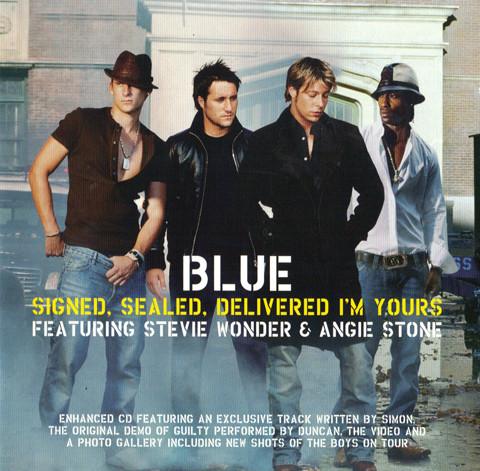 Blue (5), Stevie Wonder, Angie Stone - Signed, Sealed, Delivered I'm Yours