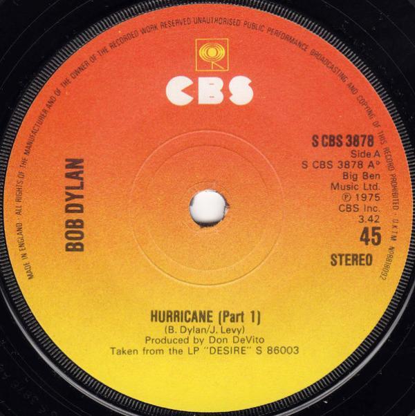 Bob Dylan - Hurricane (Part 1)