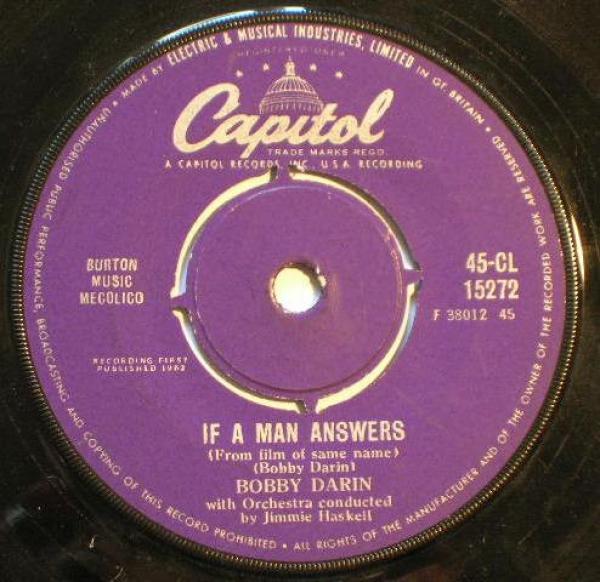 Bobby Darin - If A Man Answers