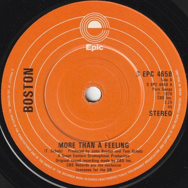 Boston - More Than A Feeling
