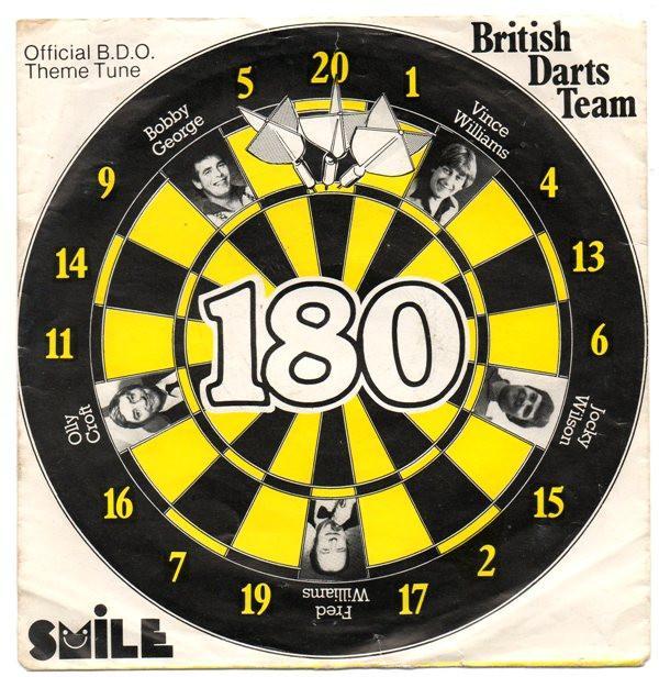 British Darts Team, Vince Williams (3), Bobby George (2) - 180