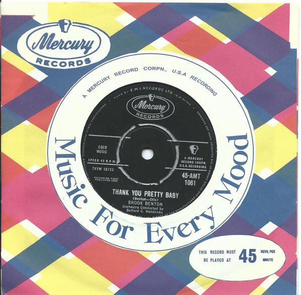 Brook Benton - Thank You Pretty Baby / With All Of My Heart