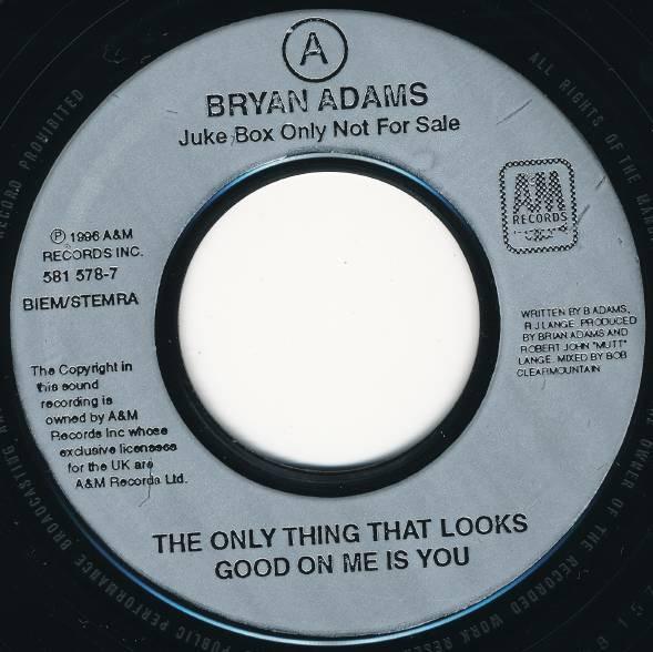 Bryan Adams - The Only Thing That Looks Good On Me Is You