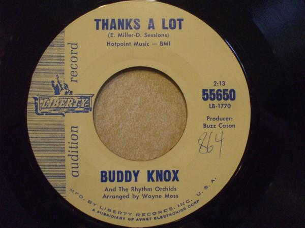 Buddy Knox, The Rhythm Orchids - Thanks A Lot