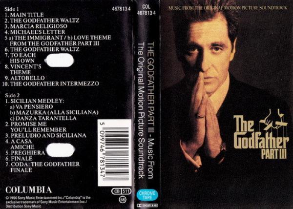 Carmine Coppola, Nino Rota - The Godfather Part III (Music From The Original Motion Picture Soundtrack)