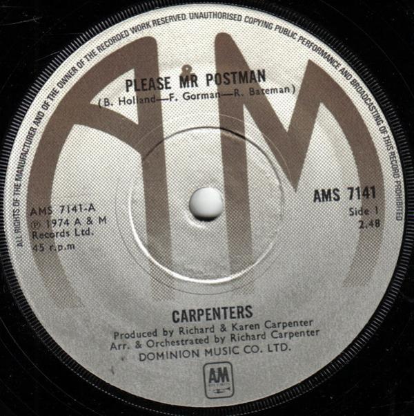 Carpenters - Please Mr Postman
