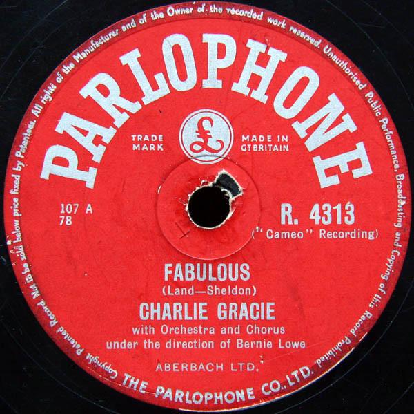 Charlie Gracie - Fabulous / Just Lookin'
