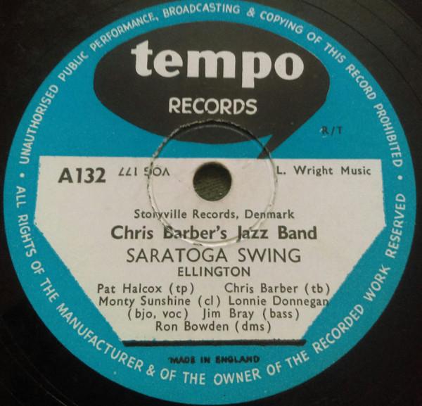 Chris Barber's Jazz Band - Saratoga Swing / Ice Cream