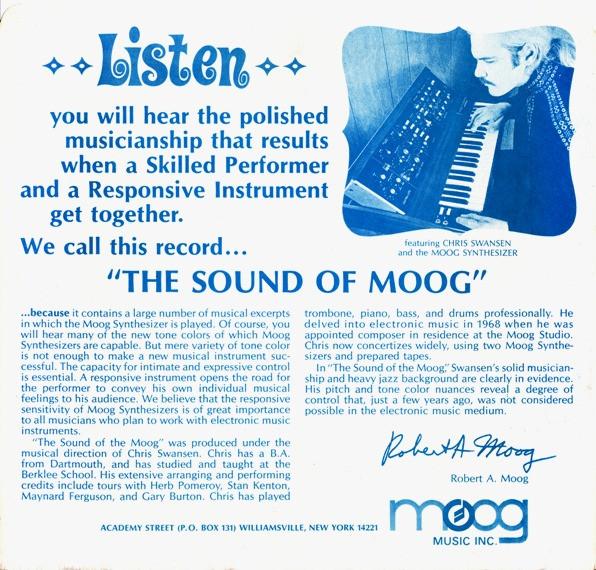 Chris Swansen, Jim Johnston (2) - The Sound Of Moog