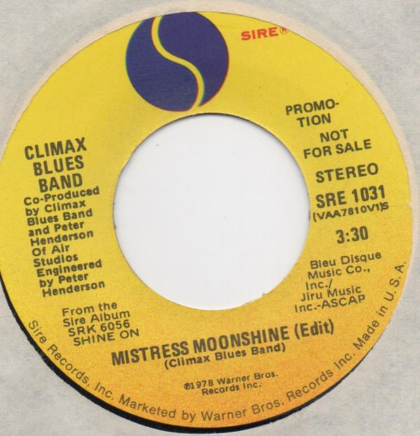 Climax Blues Band - Mistress Moonshine - Promo