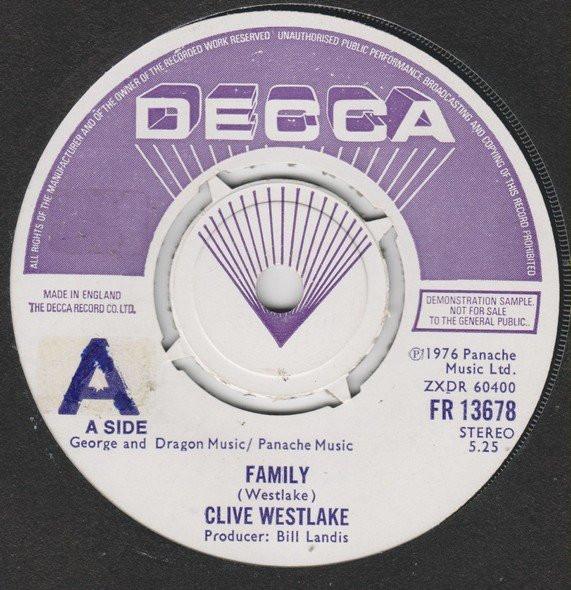Clive Westlake - Family