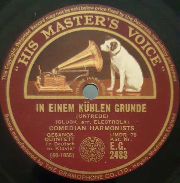 Comedian Harmonists - In Einem Kühlen Grunde / Sah Ein Knab' Ein Röslein Stehn