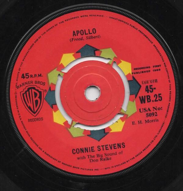 Connie Stevens, Don Ralke - Apollo / Why Do I Cry For Joey