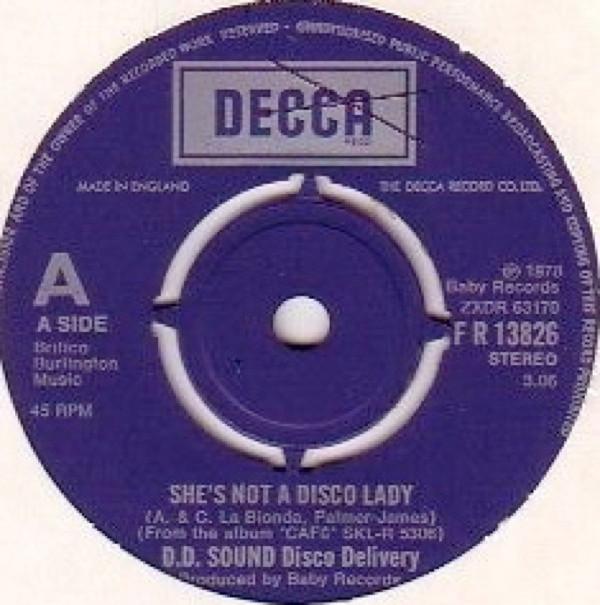 D.D. Sound - She's Not A Disco Lady