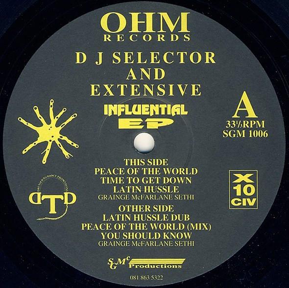 DJ Selector (2), Extensive - Influential EP