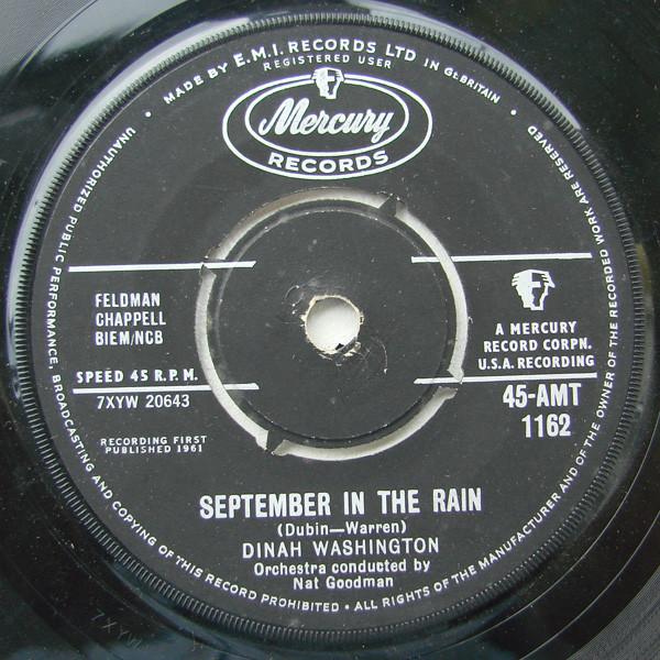 Dinah Washington - September In The Rain