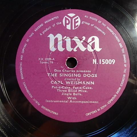 Don Charles, The Singing Dogs, Carl Weismann - The Singing Dogs