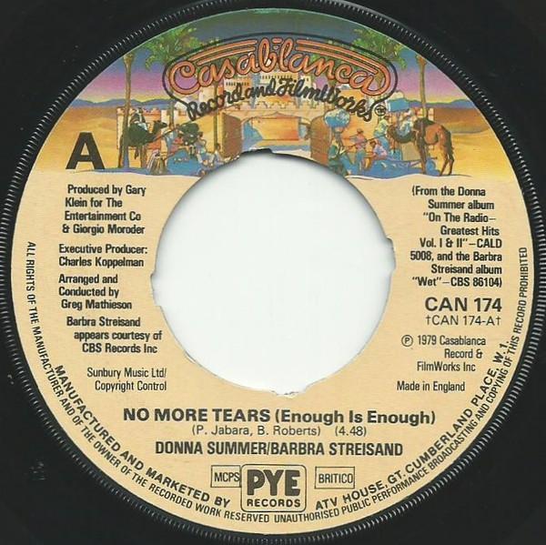 Donna Summer, Barbra Streisand - No More Tears (Enough Is Enough)