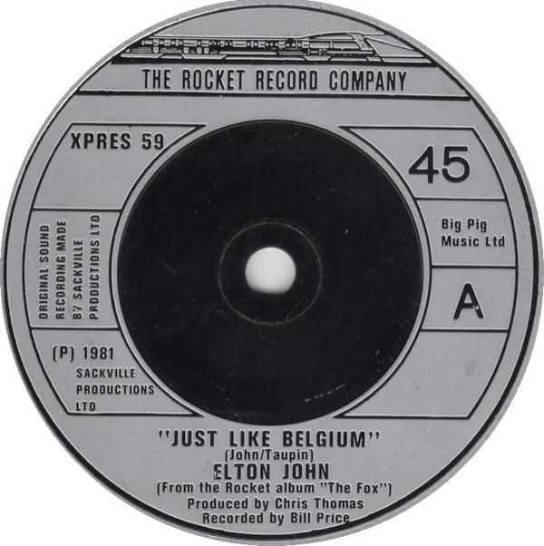Elton John - Just Like Belgium
