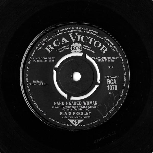 Elvis Presley - Hard Headed Woman