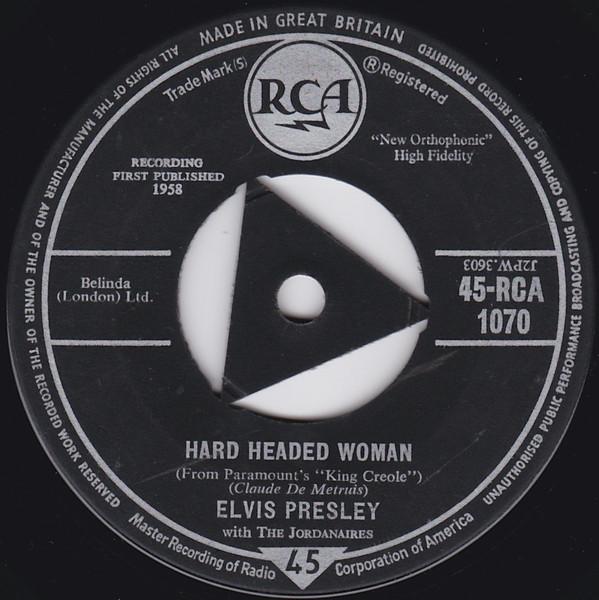 Elvis Presley - Hard Headed Woman
