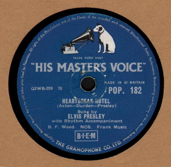 Elvis Presley - Heartbreak Hotel / I Was The One
