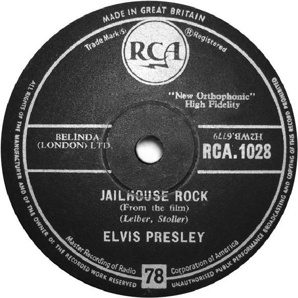 Elvis Presley - Jailhouse Rock / Treat Me Nice