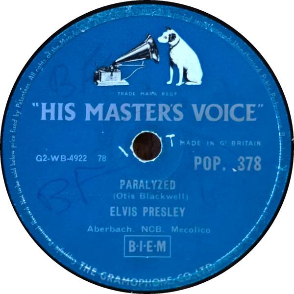 Elvis Presley - Paralyzed