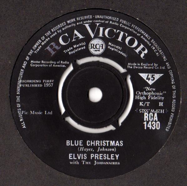 Elvis Presley, The Jordanaires - Blue Christmas