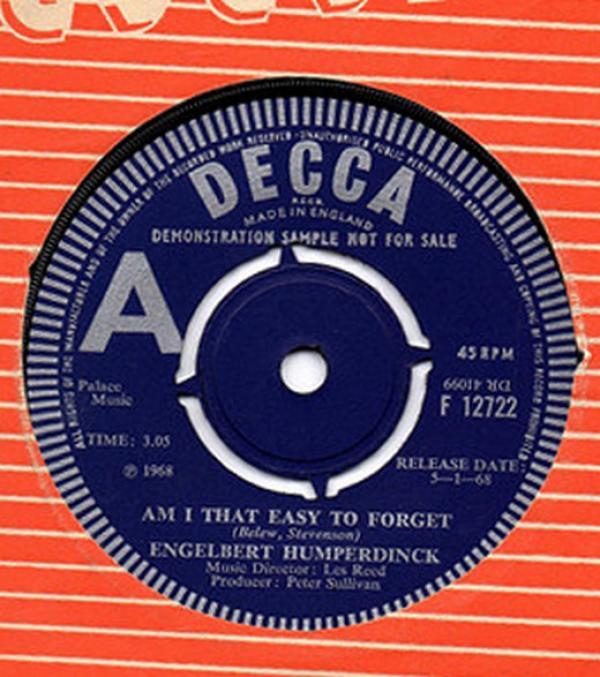 Engelbert Humperdinck - Am I That Easy To Forget