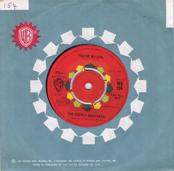Everly Brothers - You're My Girl / Don't Let The Whole World Know