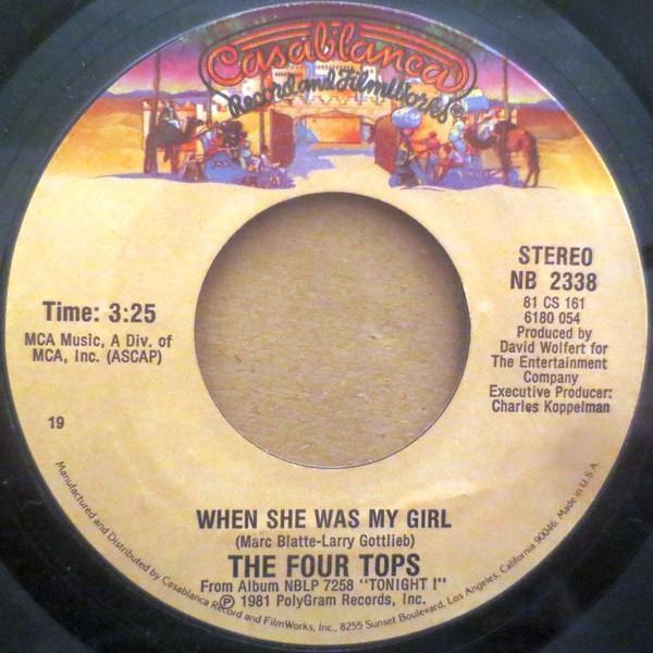 Four Tops - When She Was My Girl